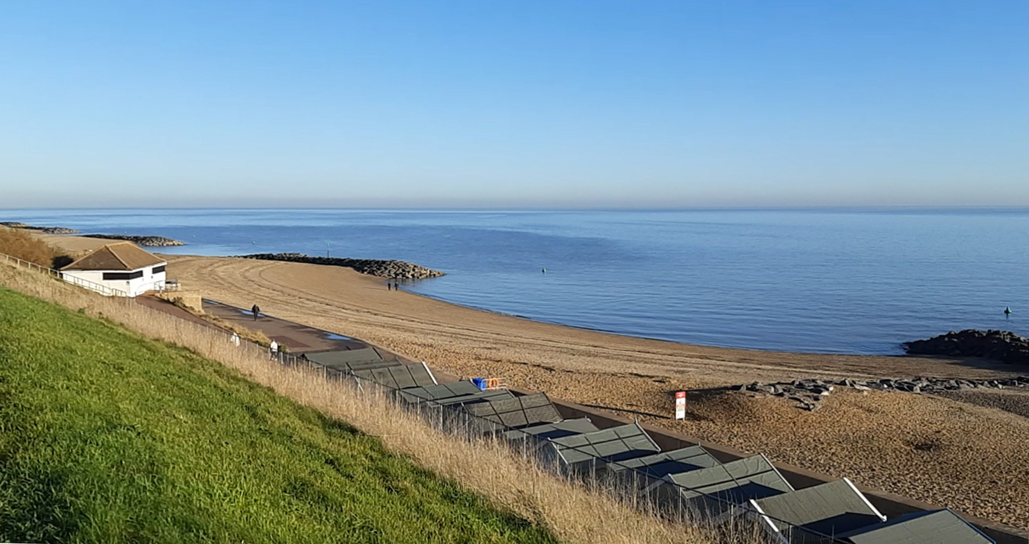 beach huts for hire at Holland on Sea