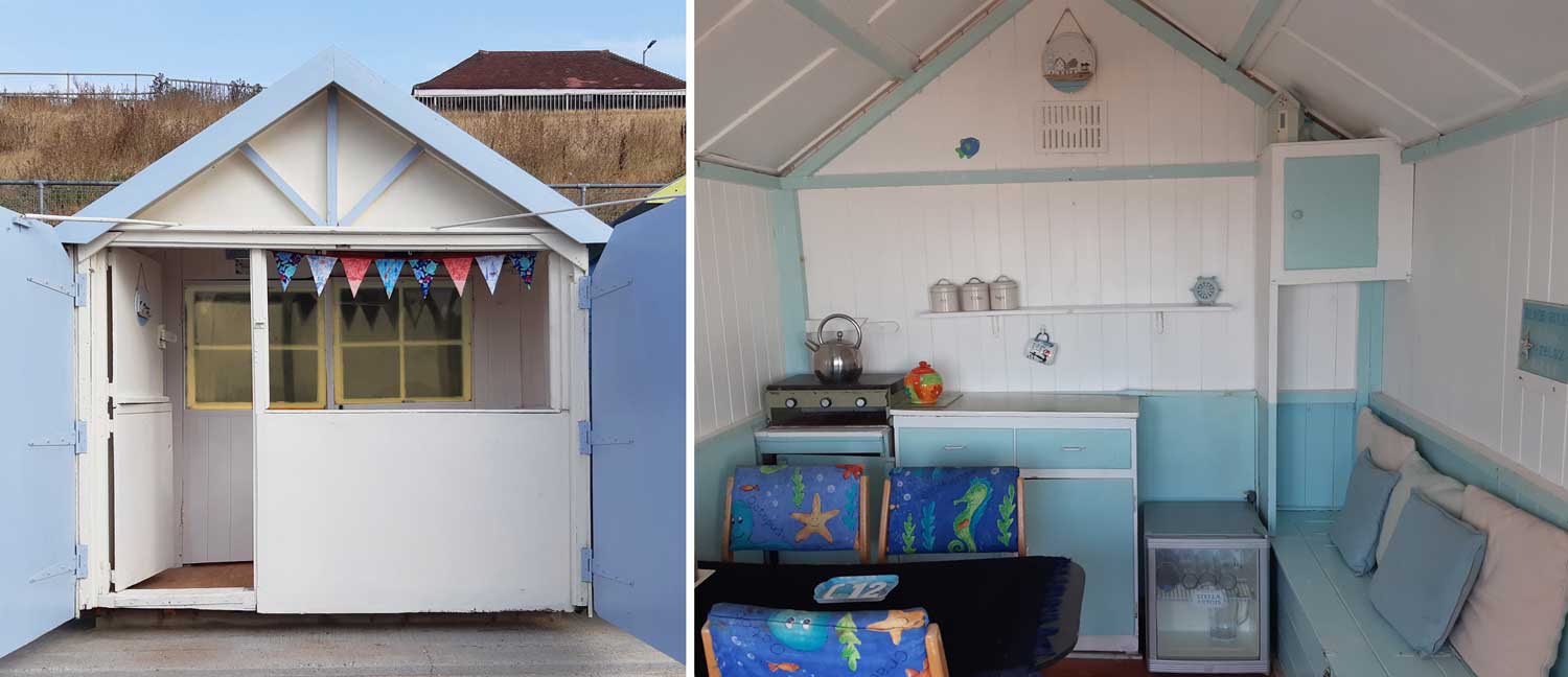 beach huts for hire in Holland on Sea